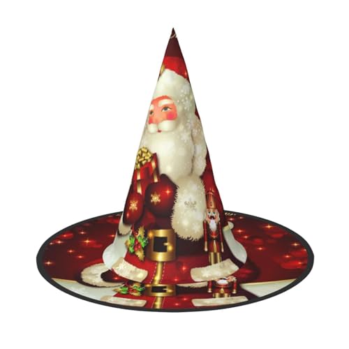 GZHYHAKAN Frohe Weihnachten Weihnachtsmann Druck Halloween Hut für Partys, Karneval und Rollenspiele - leicht, bequem GZHYHAKAN Frohe Weihnachten Weihnachtsmann Druck Halloween Hut für Partys, Karneval und Rollenspiele - leicht, bequem von GZHYHAKAN