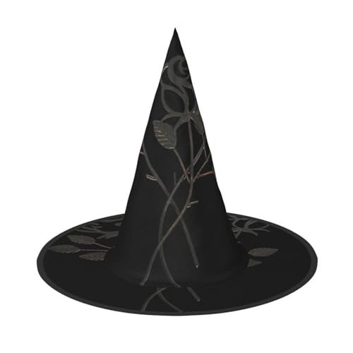 GZHYHAKAN Halloween-Hut aus Metall mit Rosenmuster, für Partys, Karneval, Rollenspiele - leicht, bequem GZHYHAKAN Halloween-Hut aus Metall mit Rosenmuster, für Partys, Karneval, Rollenspiele - leicht, bequem von GZHYHAKAN