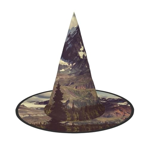 GZHYHAKAN Halloween-Hut mit Berglandschaft für Partys, Karneval und Rollenspiele – leicht, bequem GZHYHAKAN Halloween-Hut mit Berglandschaft für Partys, Karneval und Rollenspiele – leicht, bequem von GZHYHAKAN