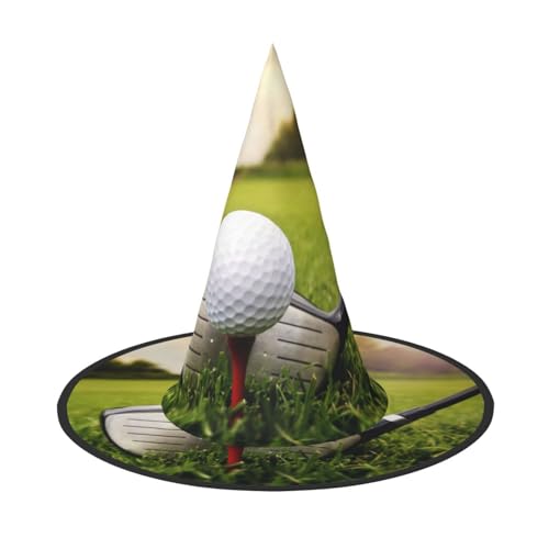 GZHYHAKAN Halloween-Hut mit Golfball-Druck, für Partys, Karneval und Rollenspiele, leicht, bequem GZHYHAKAN Halloween-Hut mit Golfball-Druck, für Partys, Karneval und Rollenspiele, leicht, bequem von GZHYHAKAN