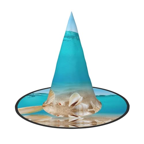 GZHYHAKAN Halloween Hut mit Meeresperlenmuster für Partys, Karneval und Rollenspiele - leicht, bequem GZHYHAKAN Halloween Hut mit Meeresperlenmuster für Partys, Karneval und Rollenspiele - leicht, bequem von GZHYHAKAN