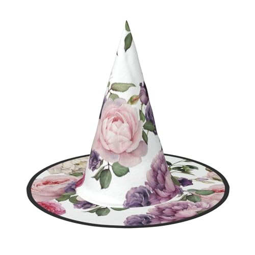 GZHYHAKAN Halloween-Hut mit Rosenmuster für Partys, Karneval und Rollenspiele - leicht, bequem GZHYHAKAN Halloween-Hut mit Rosenmuster für Partys, Karneval und Rollenspiele - leicht, bequem von GZHYHAKAN