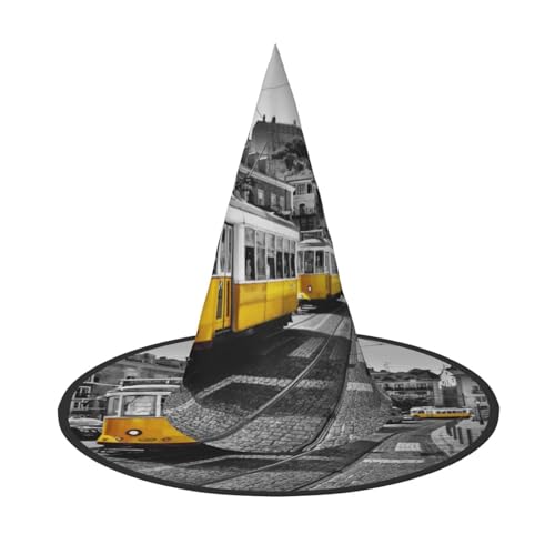 GZHYHAKAN Halloween-Hut mit Stadtzug für Partys, Karneval und Rollenspiele - leicht, bequem GZHYHAKAN Halloween-Hut mit Stadtzug für Partys, Karneval und Rollenspiele - leicht, bequem von GZHYHAKAN