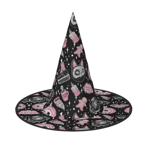 GZHYHAKAN Halloween Kürbis Katze Print Halloween Hut für Partys, Karneval und Rollenspiele - leicht, bequem GZHYHAKAN Halloween Kürbis Katze Print Halloween Hut für Partys, Karneval und Rollenspiele - leicht, bequem von GZHYHAKAN