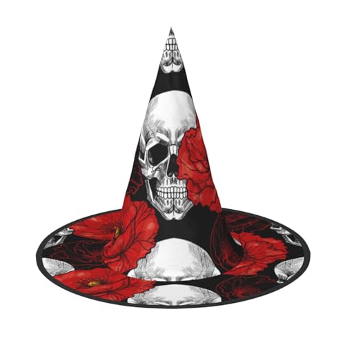 GZHYHAKAN Halloween Totenkopf Print Halloween Hut für Partys, Karneval und Rollenspiele - leicht, bequem GZHYHAKAN Halloween Totenkopf Print Halloween Hut für Partys, Karneval und Rollenspiele - leicht, bequem von GZHYHAKAN