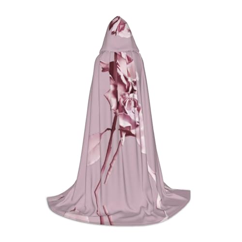 GZHYHAKAN Kapuzenumhang mit Blumendruck für Teenager, perfekt für Halloween, Rollenspiele und Themenpartys GZHYHAKAN Kapuzenumhang mit Blumendruck für Teenager, perfekt für Halloween, Rollenspiele und Themenpartys von GZHYHAKAN