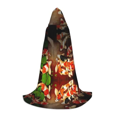 GZHYHAKAN Kapuzenumhang mit Fischmotiv für Jugendliche, perfekt für Halloween, Rollenspiele und Themenpartys GZHYHAKAN Kapuzenumhang mit Fischmotiv für Jugendliche, perfekt für Halloween, Rollenspiele und Themenpartys von GZHYHAKAN