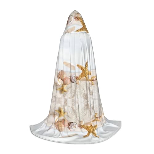 GZHYHAKAN Kapuzenumhang mit Strandmotiv für Jugendliche, perfekt für Halloween, Rollenspiele und Themenpartys GZHYHAKAN Kapuzenumhang mit Strandmotiv für Jugendliche, perfekt für Halloween, Rollenspiele und Themenpartys von GZHYHAKAN