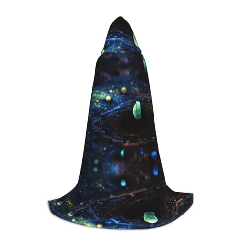 GZHYHAKAN Kapuzenumhang mit Weltraumplaneten für Teenager, perfekt für Halloween, Rollenspiele und Themenpartys GZHYHAKAN Kapuzenumhang mit Weltraumplaneten für Teenager, perfekt für Halloween, Rollenspiele und Themenpartys von GZHYHAKAN