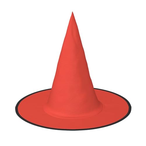 GZHYHAKAN Korallenroter Halloween-Hut für Partys, Karneval und Rollenspiele - leicht, bequem GZHYHAKAN Korallenroter Halloween-Hut für Partys, Karneval und Rollenspiele - leicht, bequem von GZHYHAKAN
