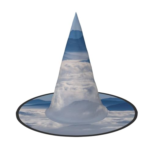 GZHYHAKAN Landschaft mit Bergen und Wolken Druck Halloween Hut für Partys, Karneval und Rollenspiele - leicht, bequem GZHYHAKAN Landschaft mit Bergen und Wolken Druck Halloween Hut für Partys, Karneval und Rollenspiele - leicht, bequem von GZHYHAKAN