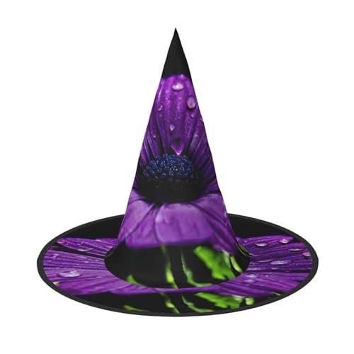 GZHYHAKAN Lila Gänseblümchen Print Halloween Hut für Partys, Karneval und Rollenspiele - leicht, bequem GZHYHAKAN Lila Gänseblümchen Print Halloween Hut für Partys, Karneval und Rollenspiele - leicht, bequem von GZHYHAKAN