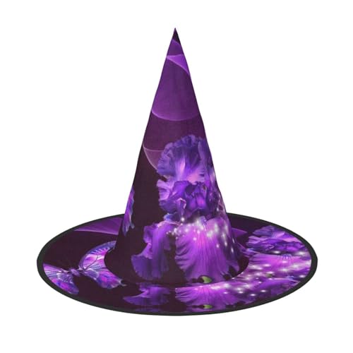 GZHYHAKAN Lila Schmetterling Print Halloween Hut für Partys, Karneval und Rollenspiele - leicht, bequem GZHYHAKAN Lila Schmetterling Print Halloween Hut für Partys, Karneval und Rollenspiele - leicht, bequem von GZHYHAKAN