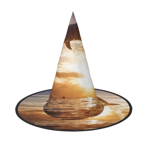 GZHYHAKAN Lustiger Tier-Hut mit Delfin-Druck, Halloween, für Partys, Karneval, Rollenspiele, leicht, bequem GZHYHAKAN Lustiger Tier-Hut mit Delfin-Druck, Halloween, für Partys, Karneval, Rollenspiele, leicht, bequem von GZHYHAKAN