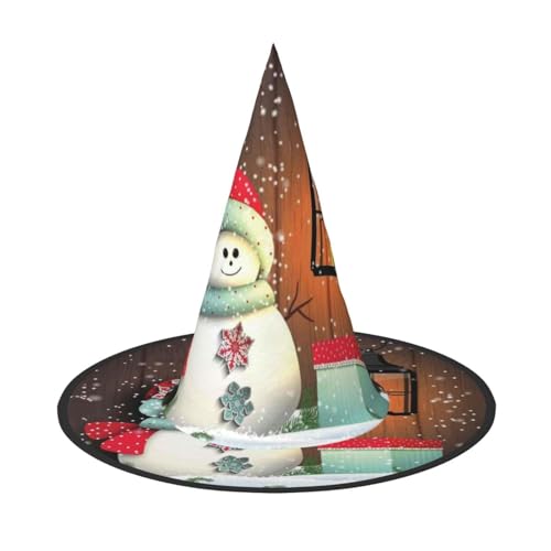 GZHYHAKAN Niedlicher Schneemann-Druck Halloween Hut für Partys, Karneval und Rollenspiele - leicht, bequem GZHYHAKAN Niedlicher Schneemann-Druck Halloween Hut für Partys, Karneval und Rollenspiele - leicht, bequem von GZHYHAKAN
