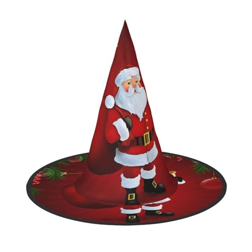 GZHYHAKAN Niedlicher Weihnachtsmann-Print Halloween Hut für Partys, Karneval und Rollenspiele - leicht, bequem GZHYHAKAN Niedlicher Weihnachtsmann-Print Halloween Hut für Partys, Karneval und Rollenspiele - leicht, bequem von GZHYHAKAN