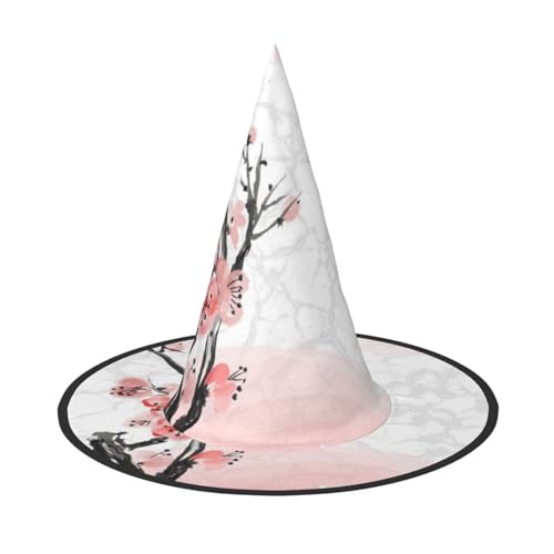 GZHYHAKAN Rosa Kirsche Blumendruck Halloween Hut für Partys, Karneval und Rollenspiele - leicht, bequem GZHYHAKAN Rosa Kirsche Blumendruck Halloween Hut für Partys, Karneval und Rollenspiele - leicht, bequem von GZHYHAKAN