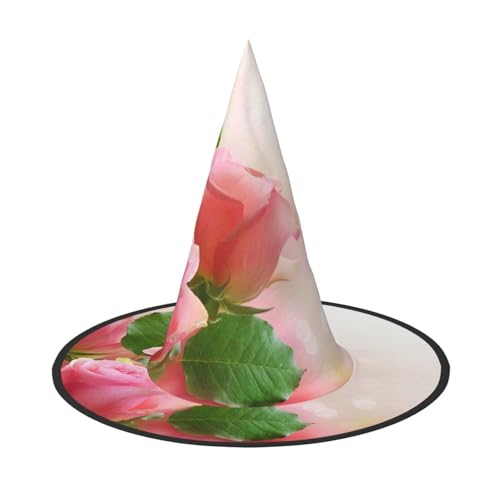 GZHYHAKAN Rosa Rosen Druck Halloween Hut für Partys, Karneval und Rollenspiele - leicht, bequem GZHYHAKAN Rosa Rosen Druck Halloween Hut für Partys, Karneval und Rollenspiele - leicht, bequem von GZHYHAKAN
