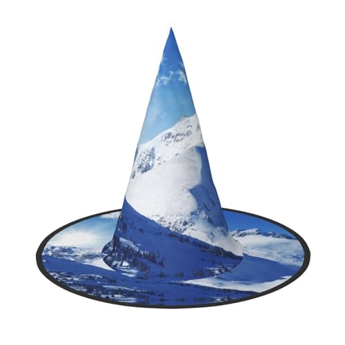 GZHYHAKAN Snow Mountain Print Halloween Hut für Partys, Karneval und Rollenspiele - leicht, bequem GZHYHAKAN Snow Mountain Print Halloween Hut für Partys, Karneval und Rollenspiele - leicht, bequem von GZHYHAKAN