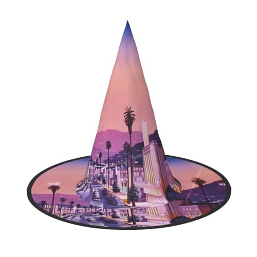 GZHYHAKAN The Old Hollywood Print Halloween Hat For Parties, Carnivals, And Role Play - Lightweight, Comfortable GZHYHAKAN The Old Hollywood Print Halloween Hat For Parties, Carnivals, And Role Play - Lightweight, Comfortable von GZHYHAKAN