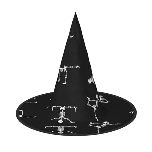 GZHYHAKAN Totenkopf Yoga Print Halloween Hut für Partys, Karneval und Rollenspiele - leicht, bequem GZHYHAKAN Totenkopf Yoga Print Halloween Hut für Partys, Karneval und Rollenspiele - leicht, bequem von GZHYHAKAN