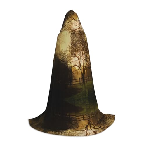 GZHYHAKAN Umhang mit Kapuze für Jugendliche, perfekt für Halloween, Rollenspiele und Themenpartys GZHYHAKAN Umhang mit Kapuze für Jugendliche, perfekt für Halloween, Rollenspiele und Themenpartys von GZHYHAKAN