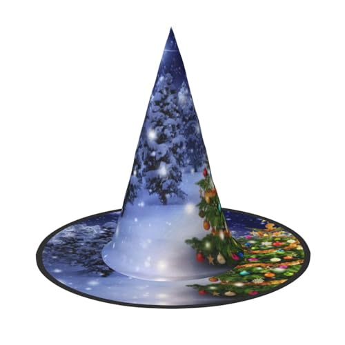 GZHYHAKAN Weihnachtsbaum-Druck Halloween Hut für Partys, Karneval und Rollenspiele - leicht, bequem von GZHYHAKAN