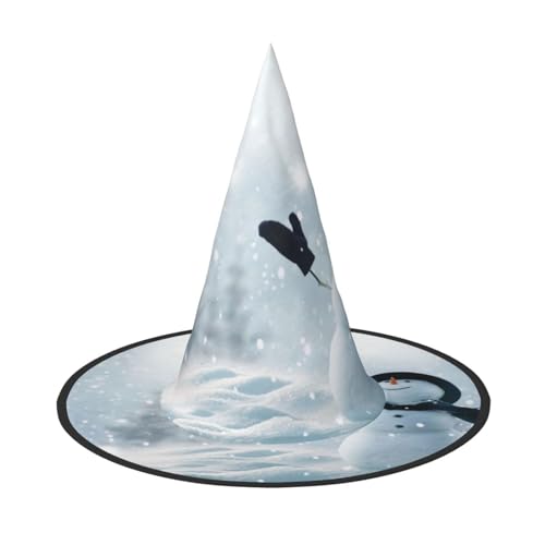 GZHYHAKAN Weihnachtsmütze mit Schneemann-Druck, Halloween-Hut für Partys, Karneval und Rollenspiele - leicht, bequem GZHYHAKAN Weihnachtsmütze mit Schneemann-Druck, Halloween-Hut für Partys, Karneval und Rollenspiele - leicht, bequem von GZHYHAKAN