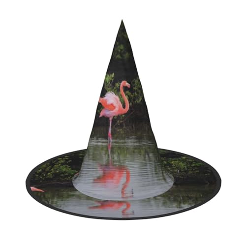 GZHYHAKAN Zwei Flamingos Print Halloween Hut für Partys, Karneval und Rollenspiele - leicht, bequem GZHYHAKAN Zwei Flamingos Print Halloween Hut für Partys, Karneval und Rollenspiele - leicht, bequem von GZHYHAKAN