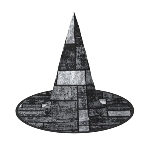 Halloween-Hut mit abstraktem grauem Druck, für Partys, Karneval und Rollenspiele – leicht, bequem Halloween-Hut mit abstraktem grauem Druck, für Partys, Karneval und Rollenspiele – leicht, bequem von GZHYHAKAN