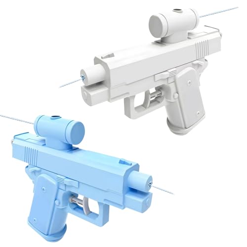 Prank Water Gun, Prank Gun, Prank Squirt Gun, Reverse Wasserpistole für Kinder Erwachsene, Zwei Wege Wasserpistole, Reverse Wasser Squirter Spielzeug für Sommer Outdoor Garten Hinterhof Rasen (E) von GZWY