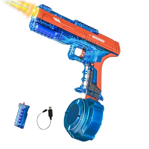 Wasserpistole Elektrisch, Elektrische Wasserpistole für Erwachsene und Kinder, Große Kapazität Automatische Wasserpistole, Electric Water Gun, Sommer Wasserspielzeug für Pool, Strand, Garten (A) von GZWY