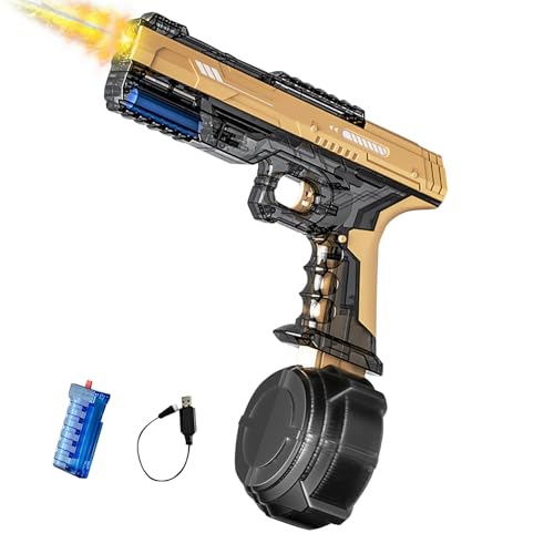 Wasserpistole Elektrisch, Elektrische Wasserpistole für Erwachsene und Kinder, Große Kapazität Automatische Wasserpistole, Electric Water Gun, Sommer Wasserspielzeug für Pool, Strand, Garten (C) von GZWY