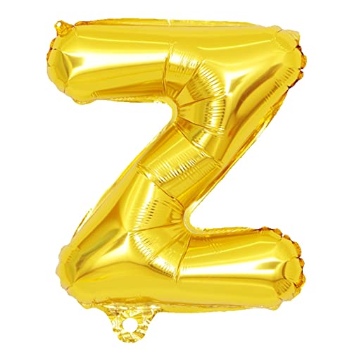 Goldenen Buchstabe A Ballon, Buchstabenballon, großer Folienballon für Geburtstagsfeier, Jubiläumsdekoration 16 Zoll von GZYshoyao