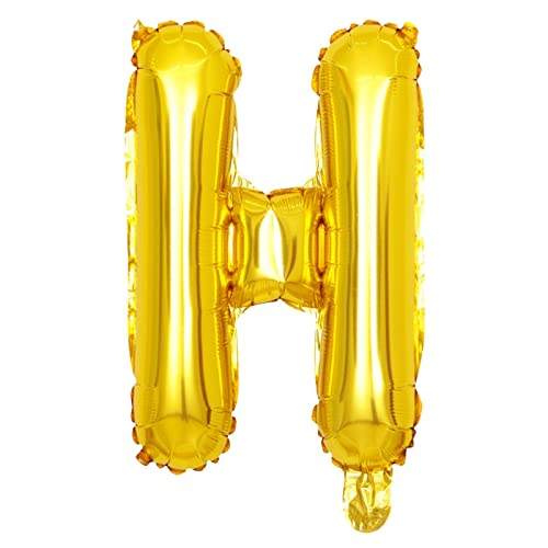 Goldenen Buchstabe A Ballon, Buchstabenballon, großer Folienballon für Geburtstagsfeier, Jubiläumsdekoration 16 Zoll von GZYshoyao