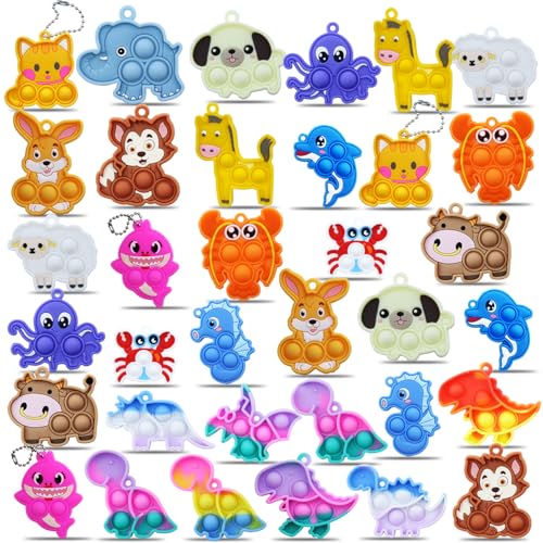 GZjiyu 32 STK Fidget-Spielzeug-Set, Pop Push It Fidget Toy Silikon Pop It Spielzeug, Lernspielzeug zur Förderung der Hand-Auge-Koordination bei Kindern & Jugendlichen für Schule GZjiyu 32 STK Fidget-Spielzeug-Set, Pop Push It Fidget Toy Silikon Pop It Spielzeug, Lernspielzeug zur Förderung der Hand-Auge-Koordination bei Kindern & Jugendlichen für Schule von GZjiyu