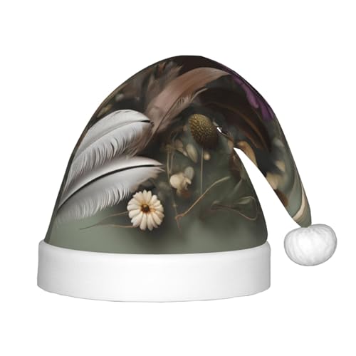 Feder Blume Weihnachtsmütze - Xmas New Year Kopfbedeckung, lustige Kopfschmuck für Urlaub Partys für Halloween, Festival von GaJher