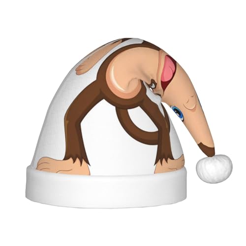 GaJher Niedlicher Affen-Weihnachtsmütze, Weihnachts-Kopfbedeckung, lustige Kopfbedeckungen für Feiertage, Partys, Halloween, Festival GaJher Niedlicher Affen-Weihnachtsmütze, Weihnachts-Kopfbedeckung, lustige Kopfbedeckungen für Feiertage, Partys, Halloween, Festival von GaJher