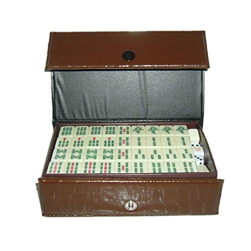 Chinesische Reise Mahjong Set Mini Mah Jongg Set Tragbare Mahjong Mahjong Spiel Set Für Familie Party Geschenk Tisch Spiel Dekoration von GaRcan