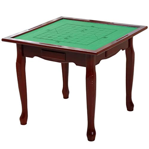 GaRcan Mahjong-Tisch, Esstisch, Doppelnutzung, geeignet für Kartenspiele/Brettspiele/Lernen/Picknick, mit 4 Schubladen, einfache Installation von GaRcan