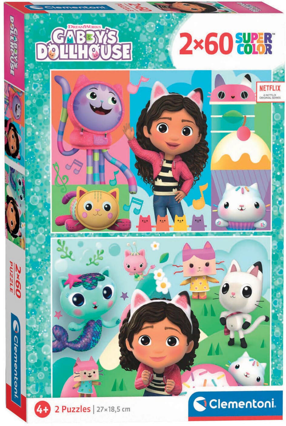 Clementoni Gabby's Dollhouse Puzzles 2x60 Teile Clementoni Gabby's Dollhouse Puzzles 2x60 Teile von Gabby's Dollhouse