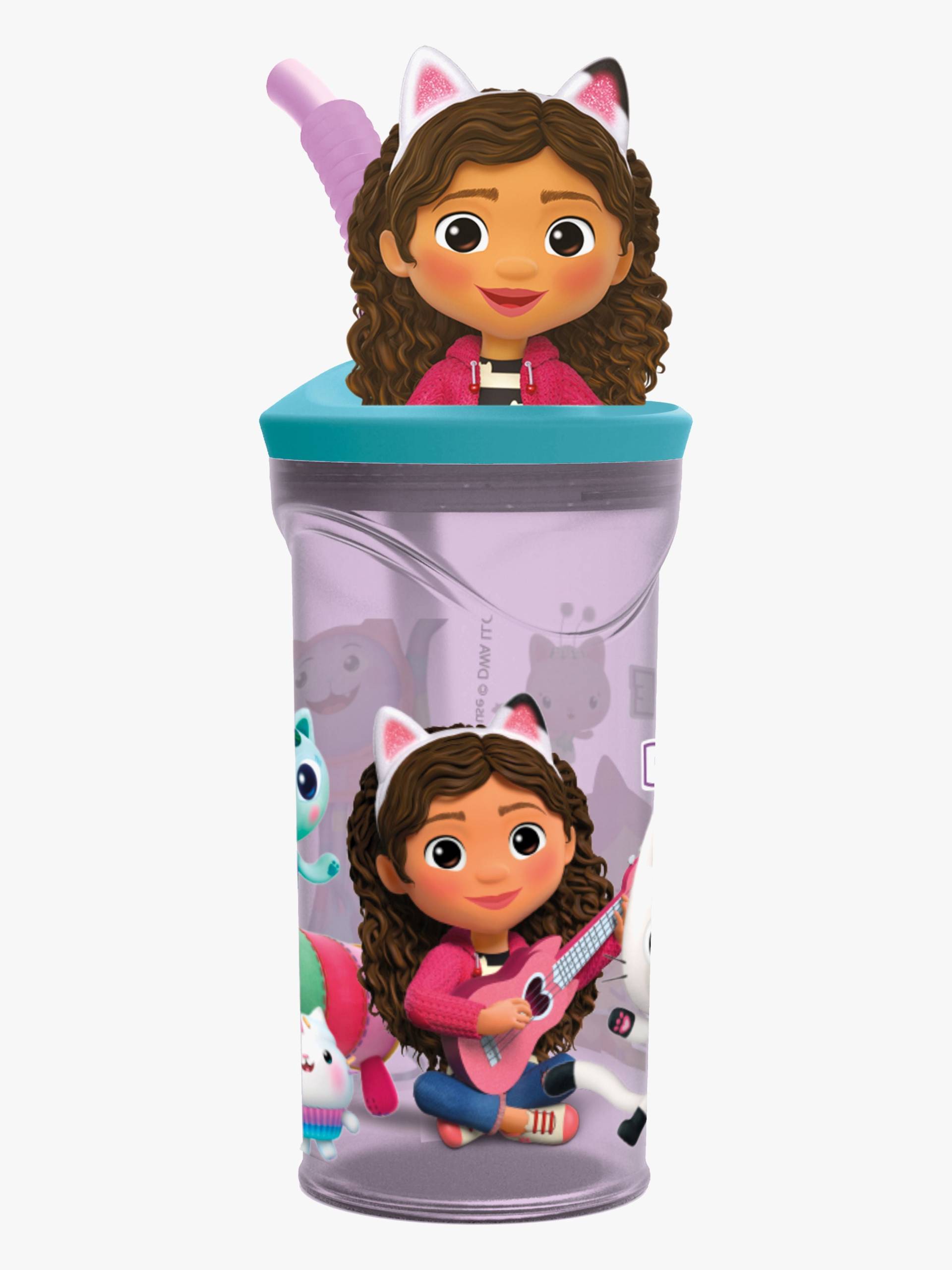 Gabby's Dollhouse 3D Figur Trinkflasche Party, Lila Gabby's Dollhouse 3D Figur Trinkflasche Party, Lila von Gabby's Dollhouse