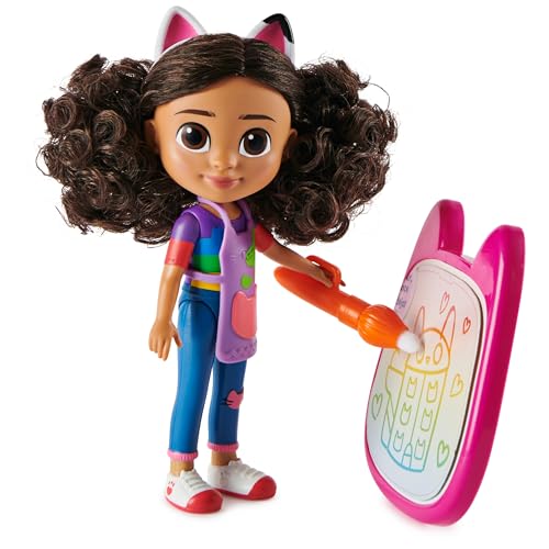 SwimWays Gabby's Dollhouse, Gabby Deluxe Bastelpuppen und Zubehör mit Wasserpad und Wasserpinselstift, Kinderspielzeug für Mädchen und Jungen ab 3 Jahren von SwimWays