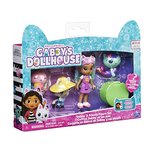 Gabby‘s Dollhouse, Regenbogen Figuren Set, Gabby mit 3 Katzenfiguren und 1 Cat Delivery Überraschungsbox, geeignet für Kinder ab 3 Jahren Gabby‘s Dollhouse, Regenbogen Figuren Set, Gabby mit 3 Katzenfiguren und 1 Cat Delivery Überraschungsbox, geeignet für Kinder ab 3 Jahren von Gabby's Dollhouse