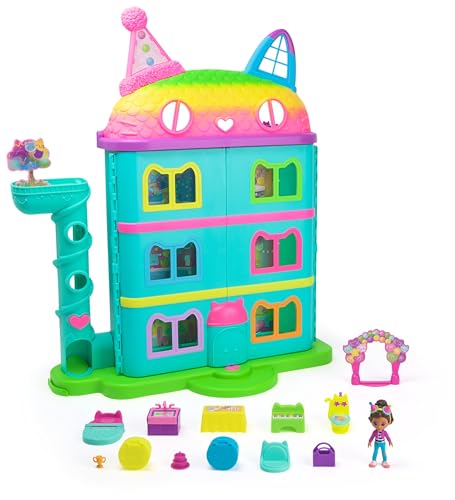 Gabby's Dollhouse 6071380 Playset GbbsPurrfctDllhseClbrtn, Multicolor von Gabby's Dollhouse