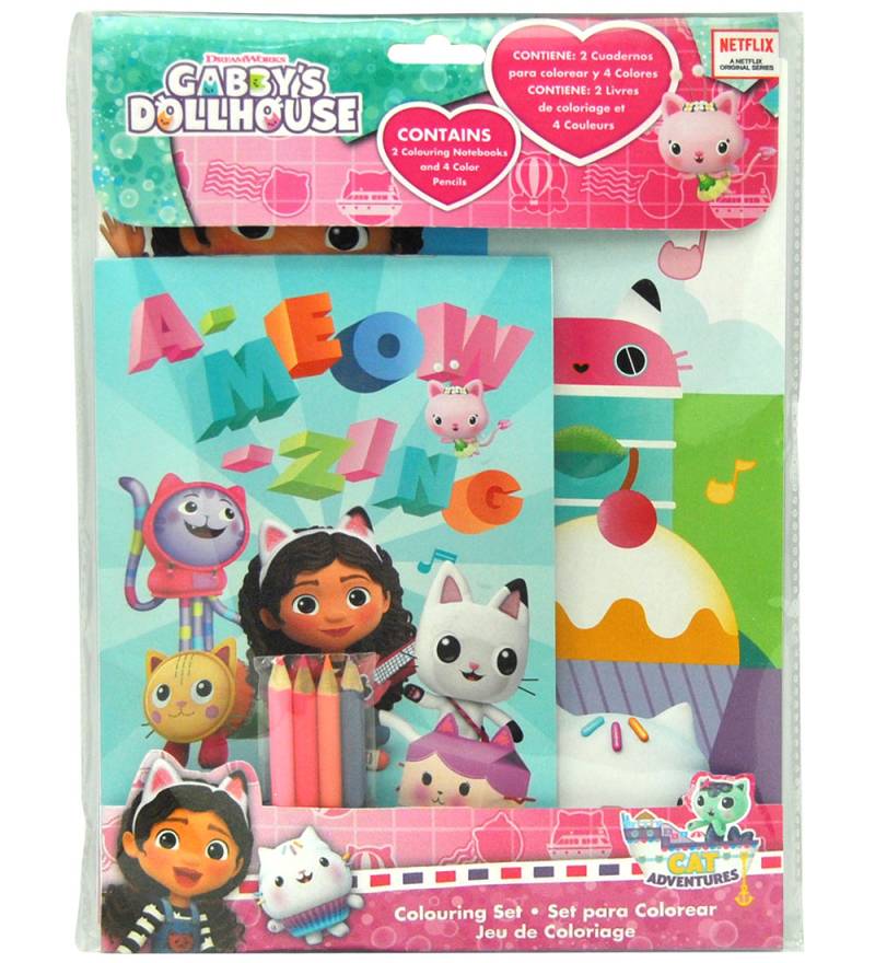 Gabby's Dollhouse Buntstifte-Set m. 4 Buntstifte - Gabby's Dollhouse - One Size - Buntstiftsets Gabby's Dollhouse Buntstifte-Set m. 4 Buntstifte - Gabby's Dollhouse - One Size - Buntstiftsets von Gabby's Dollhouse