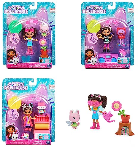 Gabby’s Dollhouse Cat-tivity Set mit Gabby und Katzen Figur, 2 Zubehörteilen, Überraschungsbox und Möbelstück, geeignet für Kinder ab 3 Jahren Gabby’s Dollhouse Cat-tivity Set mit Gabby und Katzen Figur, 2 Zubehörteilen, Überraschungsbox und Möbelstück, geeignet für Kinder ab 3 Jahren von Gabby's Dollhouse