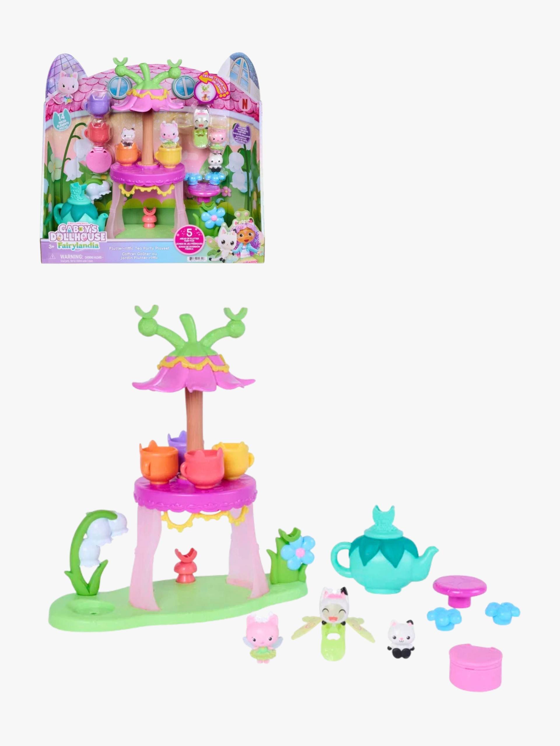 Gabby's Dollhouse Fairylandia Spielset Teeparty, Mehrfarbig Gabby's Dollhouse Fairylandia Spielset Teeparty, Mehrfarbig von Gabby's Dollhouse