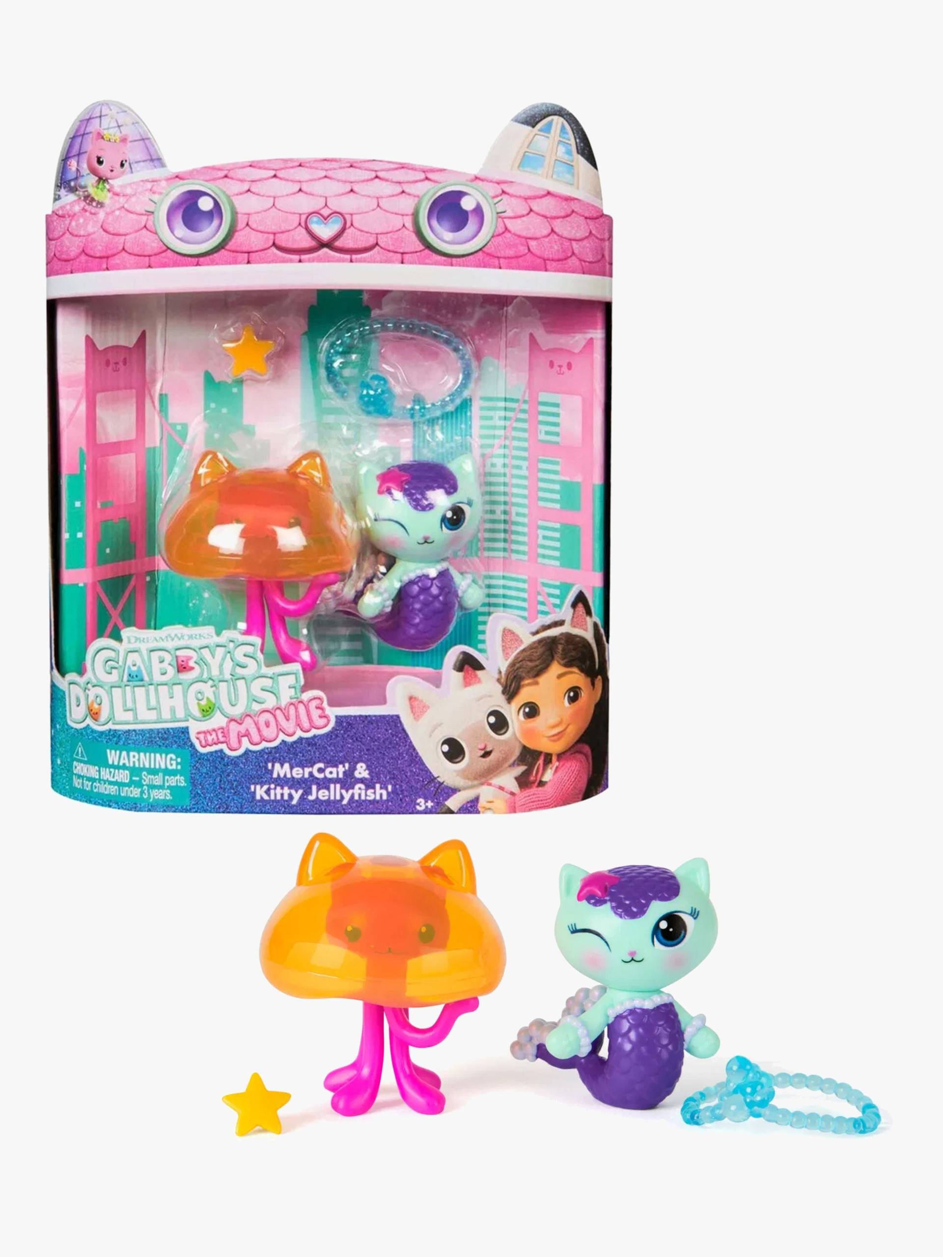 Gabby's Dollhouse Figur 2er-Pack Meerkätzchen &  Kitty Jellyfish von Gabby's Dollhouse