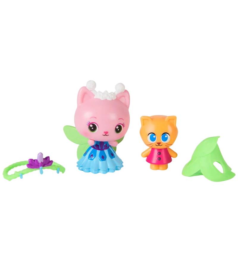 Gabby's Dollhouse Figuren - Königin Kitty Fairy & Kitty Gnom - Gabby's Dollhouse - One Size - Spielzeugfiguren Gabby's Dollhouse Figuren - Königin Kitty Fairy & Kitty Gnom - Gabby's Dollhouse - One Size - Spielzeugfiguren von Gabby's Dollhouse